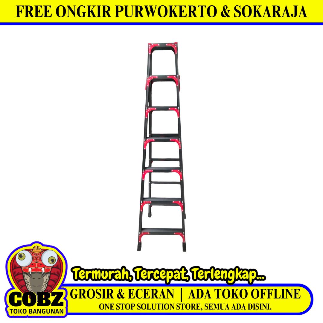 210 CM / FBS Tangga Lipat Aluminium Multifungsi Set