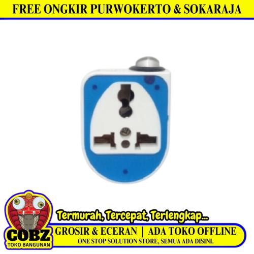 LOYAL steker Jek Stop Kontak Terminal Colokan Serbaguna Universal