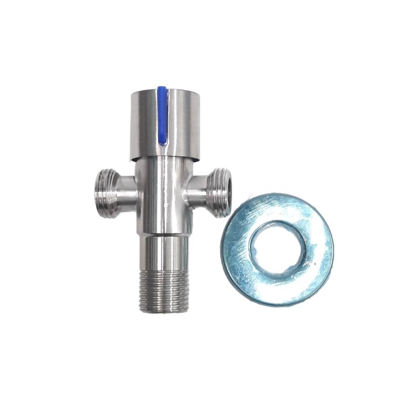 1/2 IN / SUS 304 Stop Kran Air Cabang Tee Shower Kloset Stainless