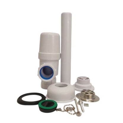 1 1/4 INCH / HSS Sifon Botol Saringan Pipa Wastafel PVC Set