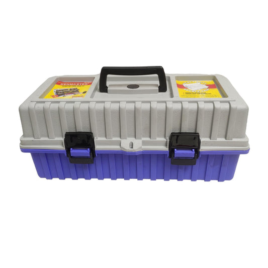 40 CM x 14 CM x 18 CM / KENMASTER Tool Organizer Box Kotak Perkakas