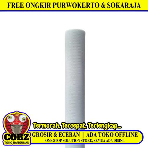 100 CM / TM Strimin Nyamuk Kawat Parabola Baja Putih Meter