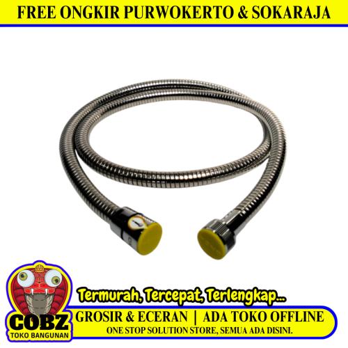 120 CM / ONDA Selang Jet Shower Cebok Mandi Hose Stainless