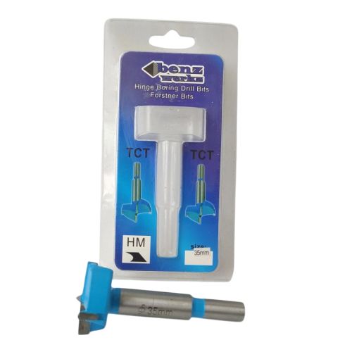 35 MM / BENZ WERKZ Mata Bor Engsel Sendok Pelubang Kayu Forstner Bit
