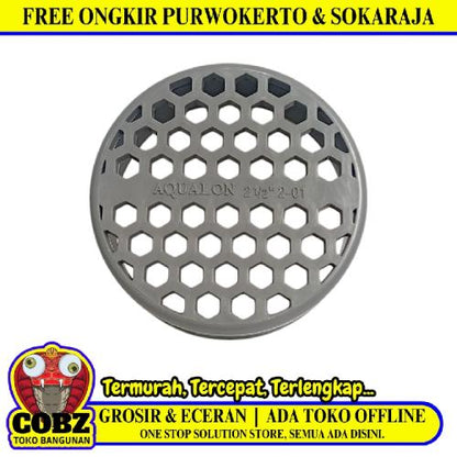2 1/2 IN / AQUALON Dop Biopori Tutup Pipa Saringan Walet Bolong PVC