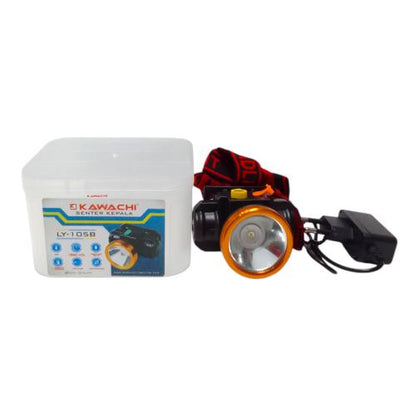 5 WATT / KAWACHI LY-105B Senter Kepala Lampu LED Headlamp Jauh Dekat Charge