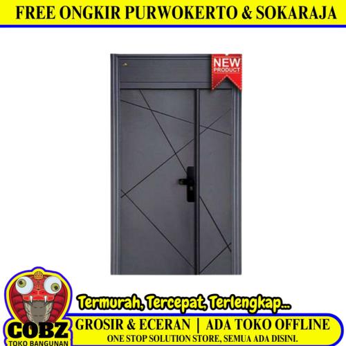 5 CM x 120 CM x 240 CM / FORTRESS SHD 120.01 MOM & SON Pintu Kamar Mandi Baja Set