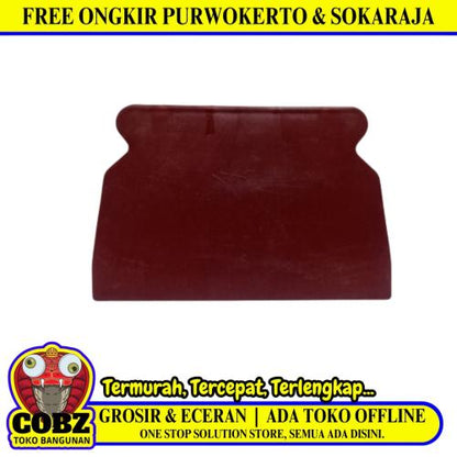 9 IN / NEW STAR  Sekrap Daun Kape Scrapper Cat Perata Acian Plastik PVC