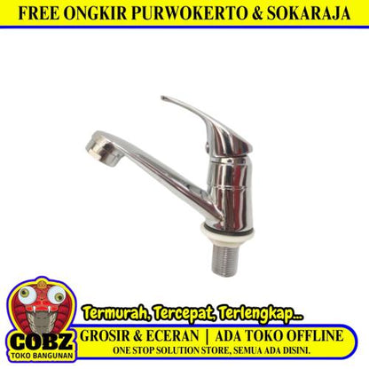 1/2 IN / SLD  Kran Air Sink Wastafel Bak Cuci Piring Stainless