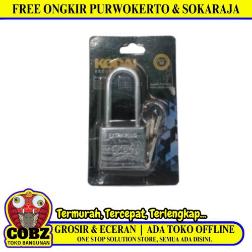 30 MM / KODAI 01 Gembok Pintu Pagar Padlock Anti Maling Leher Panjang