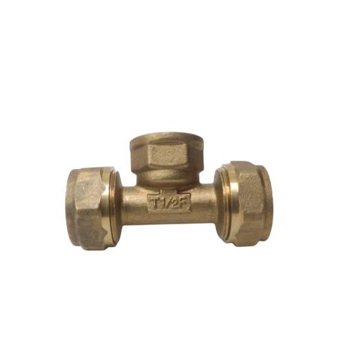 L 20 x 1/2 IN / TM Tee Selang Pex Drat Dalam Ke Pipa Kuningan