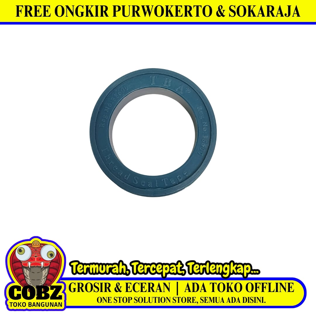 4 M / COBZ Seal Tape Siltip TBA Selotip Siltip Isolasi Kran Air