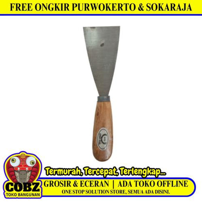 2 IN / EIFFEL Sekrap Kape Scrapper Cat Perata Acian Gagang Bahan