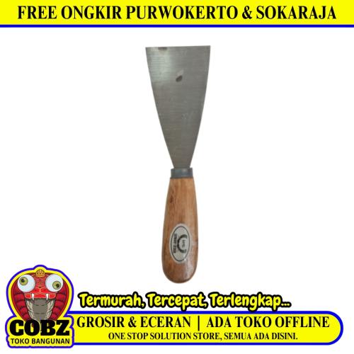 2 IN / EIFFEL Sekrap Kape Scrapper Cat Perata Acian Gagang Bahan