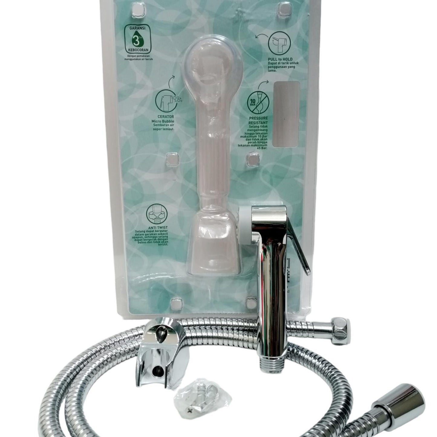 1/2 IN  × 120 CM / WASSER WS-9FRL Jet Shower Cebok Toilet Stainless