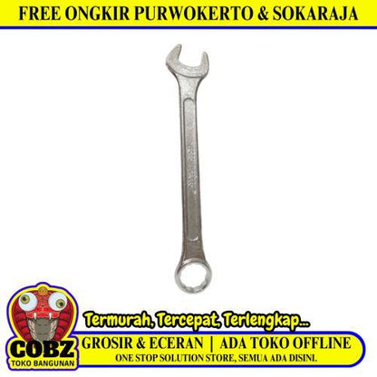 19 MM / TM Kunci Ring Pas Kombinasi Combination Wrench Chrome