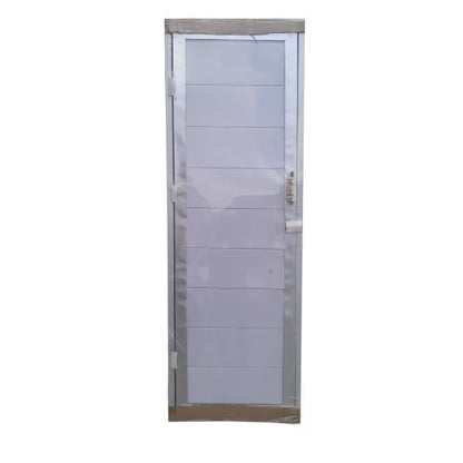 8 CM x 66 CM x 195 CM / KARUNIA Pintu Kamar Mandi Galvalum Kanan Set