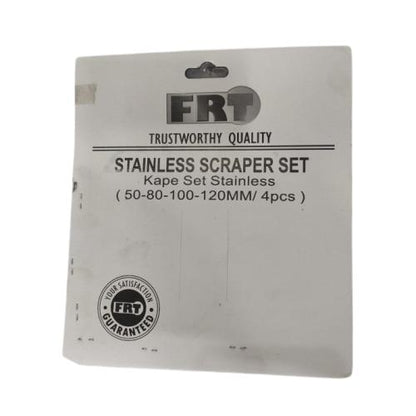 2 - 5 IN / FRT Sekrap Daun Kape Scrapper Cat Acian Stainless Set