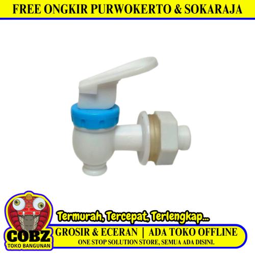 5/8 IN / COBZ Kran Dispenser Guci Drat Luar Air Dingin Cold Biru