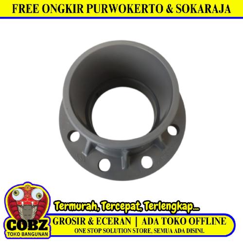 4 IN / RUCIKA AW Flange Plendes Sambungan Fitting Pipa PVC