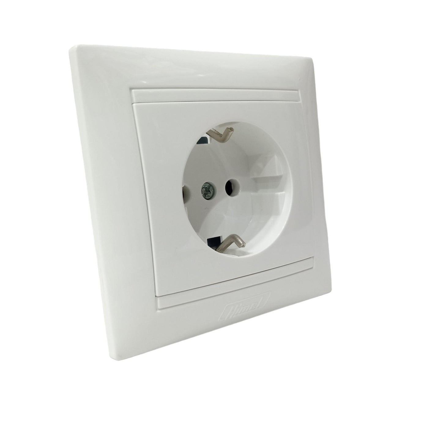 1 LUBANG / HIMEL Stop Kontak Terminal Arde Tanam IB Inbow Putih