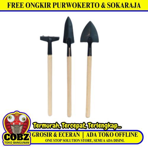 9 IN / NM Sekop Taman Kebun Media Tanaman Mini 3 Pcs Set