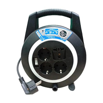 10 M / YUNIOR Kabel Roll Stop Kontak Colokan Full Tembaga SNI