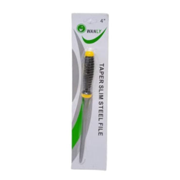 4 INCH / Kikir Besi Gagang Needle Files Segitiga Gagang Karet