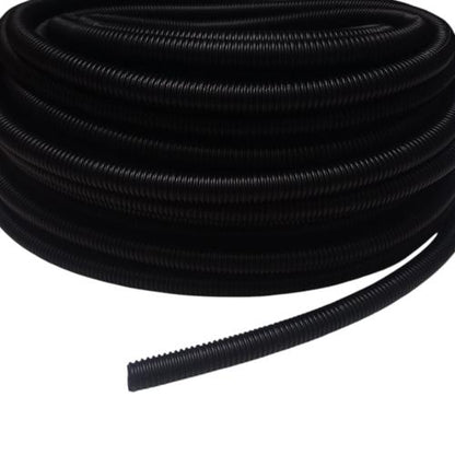 5/8 IN / TM Selang PVC Fleksibel Kabel Pembuangan Air AC Hitam Roll