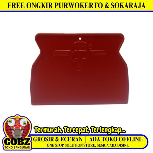 7 IN / CP Sekrap Daun Kape Scrapper Cat Perata Acian Plastik PVC