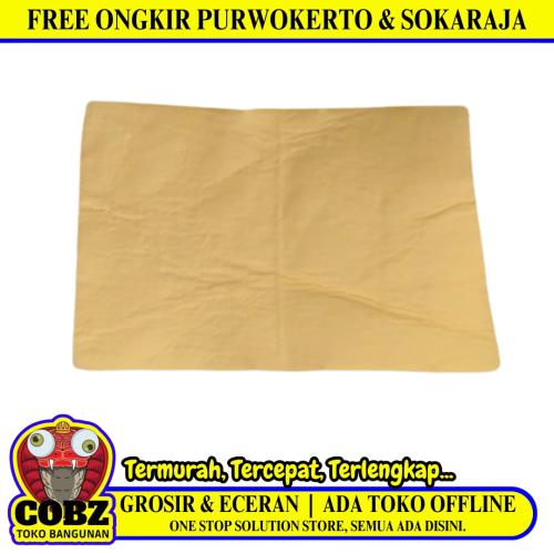 28 CM x 19 CM / NM Lap Kanebo Serat Chamois Mobil Motor Non Tabung