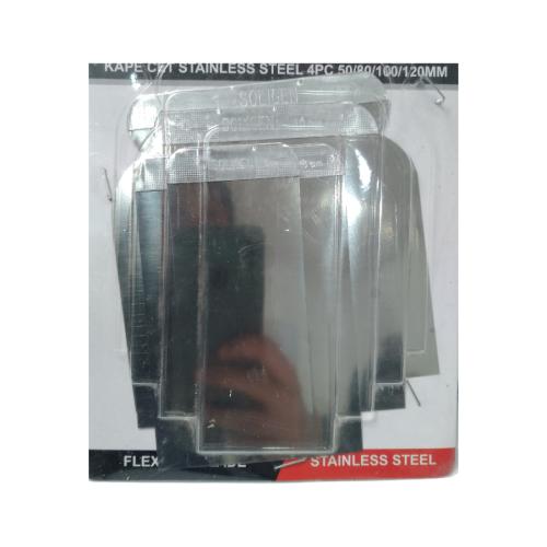 2 - 5 IN / SOLIGEN Sekrap Daun Kape Scrapper Cat Acian Stainless Set