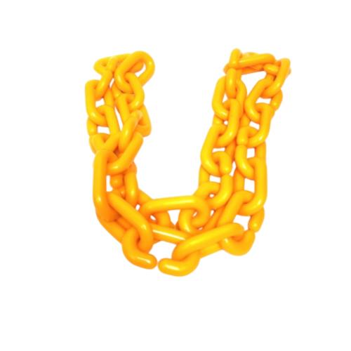 5/16 IN / NM Rantai Plastik PVC Talang Motor Anjing 9 MM Kuning Meter