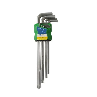 T 1.5 - T 10 / JOZU Kunci L Bintang Torx Key Panjang 9 Pcs Set