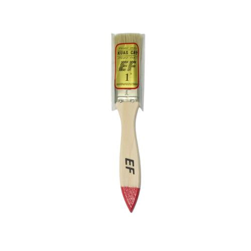 1 IN / EF Kuas Cat Tembok Kayu Besi Air Acyrlic Paint Brush