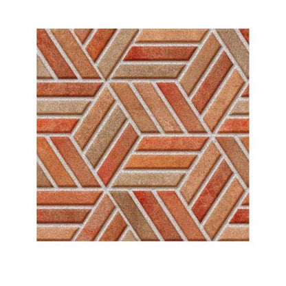 40 CM x 40 CM / KIA ENIGMA Keramik Lantai Teras Garasi Matte Terracotta Dus