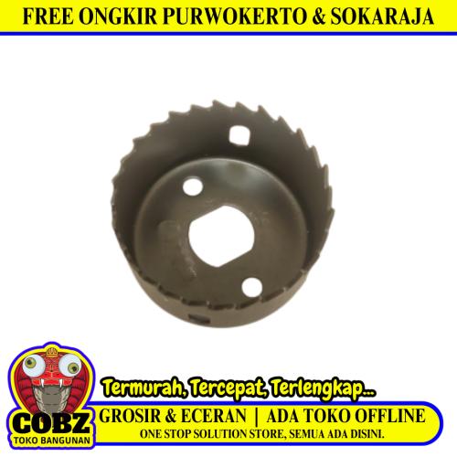 51 MM / KODENKI Hole Saw Mata Bor Hidroponik Pelubang Kayu Plastik PVC