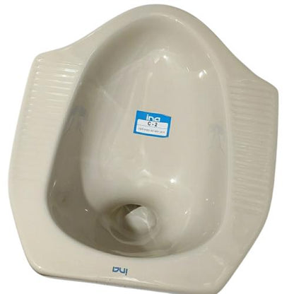 50 CM x 42 CM x 23 CM / INA  Kloset Jongkok Toilet Beige Keramik