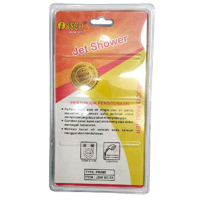 1/2 IN x 150 CM / ISCO Jet Shower Cebok Toilet Stainless Set