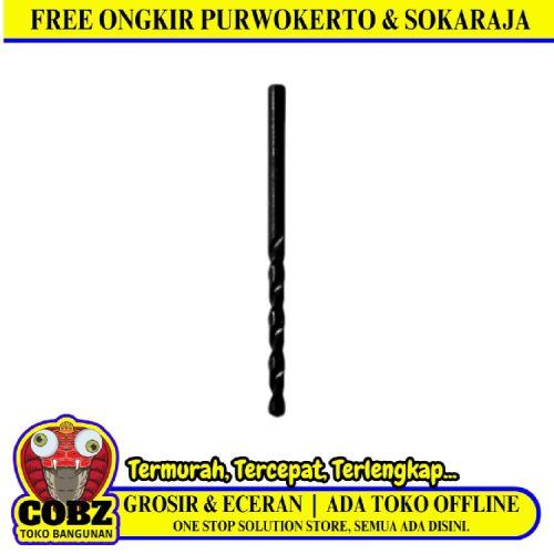 4 MM / HSS Shank Twist Drill Bits Mata Bor Besi Baja Kayu PVC