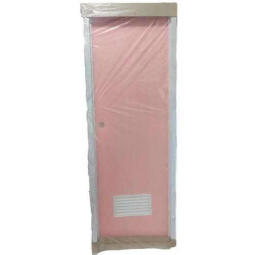 9.4 CM x 70 CM x 194 CM / TM Pintu Kamar Mandi PVC Pink Set