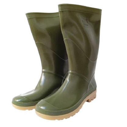 NO 43 / AP ORCA  Sepatu Boot Kebun Pabrik Proyek Safety Karet Hijau set