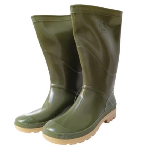 NO 43 / AP ORCA  Sepatu Boot Kebun Pabrik Proyek Safety Karet Hijau set