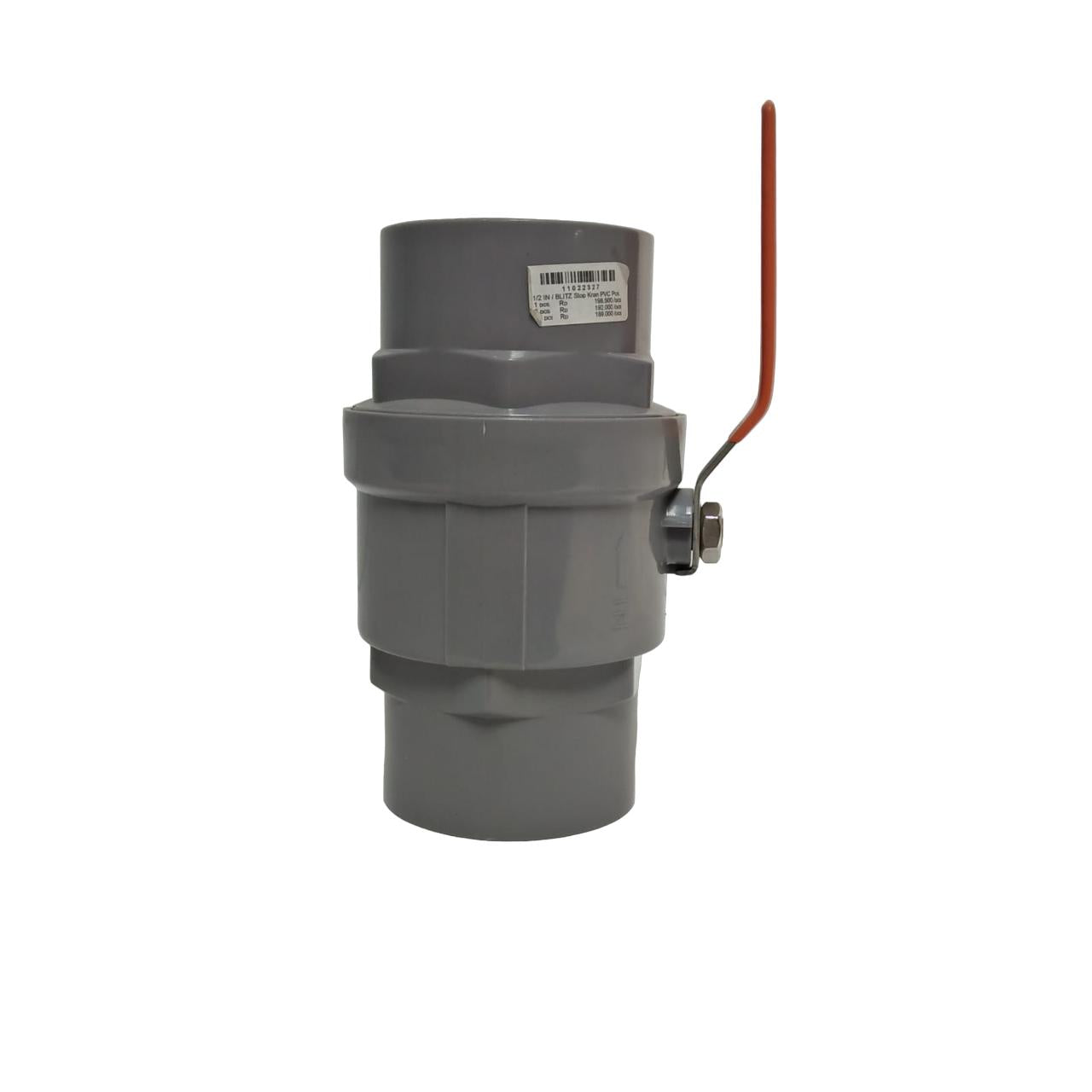 2 1/2 IN / BLITZ Stop Kran Polos Ball Valve Engkol Plastik PVC