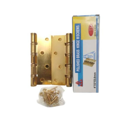 4 IN / TJ Engsel Kupu-Kupu Pintu Jendela Hinge Stainless Set