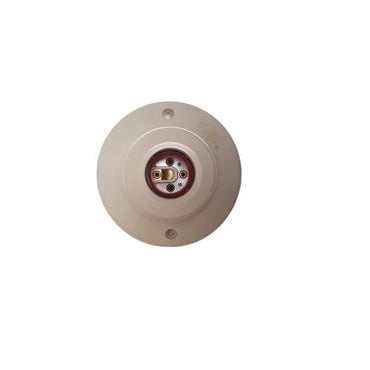 BROCO 1212 Fitting Tempat Lampu Plafon Atap Tempel Bulat Besar Cream