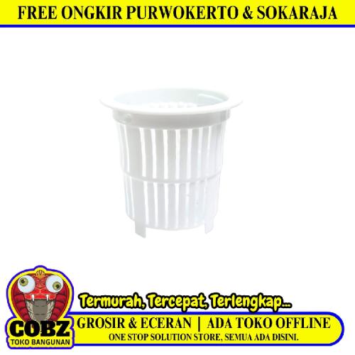 3 IN / CHIKARA Saringan Afur Bak Cuci Piring Sink Plastik PVC