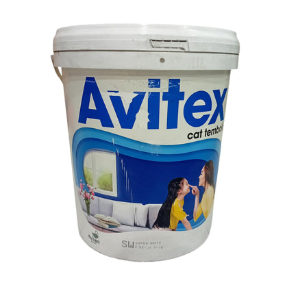 25 KG / AVITEX Cat Tembok Beton Plafon Wall Paint