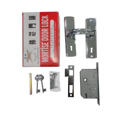 CAP KUDA MORTISE Handle Door Lock Tarikan Handle Kunci Pintu Kecil Set