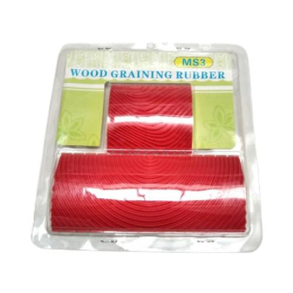 3 IN + 6 IN MS3 Kuas Karet Tembok Besi Kayu Motif Motif Roller Paint Set